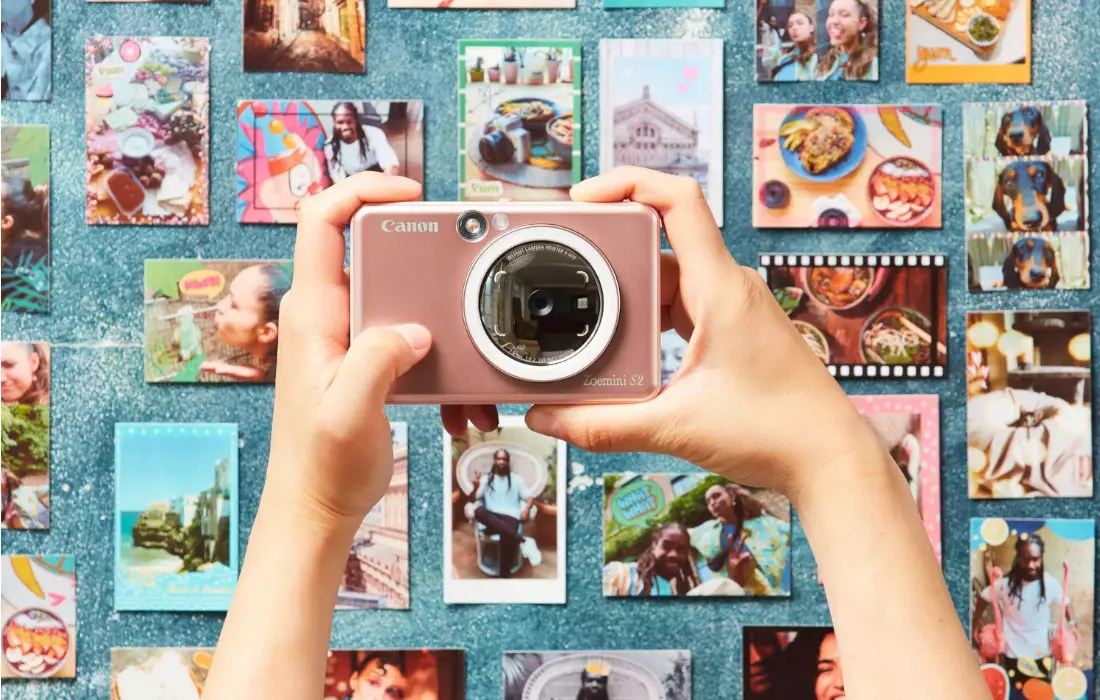 Aparat natychmiastowy z funkcją drukowania Canon Zoemini S2 Różowe złoto